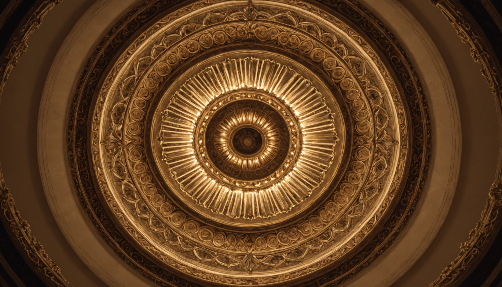 rosace plafond luminaire