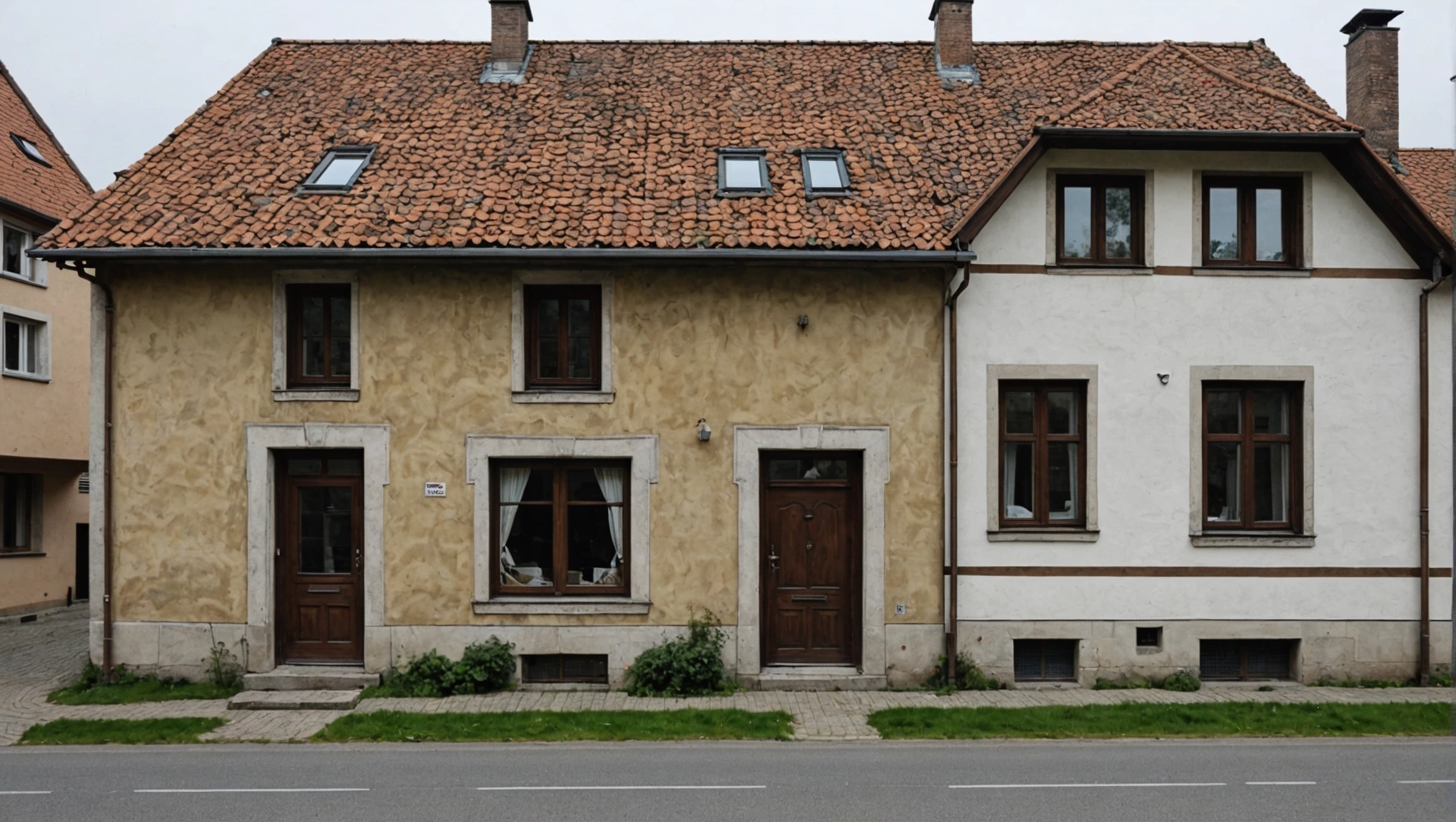 haus aufstocken vorher nachher