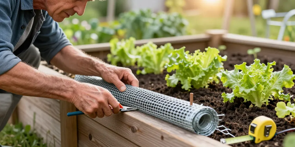welches drahtgitter für hochbeet